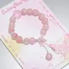 Pulseira Super Fada Nova Doce Mori Sereia Cristal Feminina Ins Design Nicho Combina Com Tudo Estudante Namorada Pulseira DIY