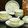 Vajilla de Cerámica, Juego de Tazones, Platos y Platos de Servir, Regalo de Agradecimiento de Boda, Regalo Promocional de Inauguración de Negocio, Regalo para Eventos, Regalo de Reunión Anual