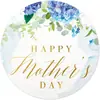 Etiqueta Adhesiva Redonda de Bendición Navideña Tarjeta de Felicitación para el Día de la Madre Sobre Decoración de Regalo Artículos Personales Pegatina DIY