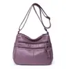 Bolso para Mujer 2026 Nuevo Estilo Tendencia Callejera Piel Suave Multicapa Moderno para Señoras Madres de mediana edad Bolso de Hombro Único Cruzado Venta al por Mayor