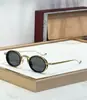 Gafas de Sol Jmm Varda Moda Transfronteriza Retro Metal Marco Ovalado para Hombres y Mujeres, Versátiles de Moda para Vacaciones Fiestas