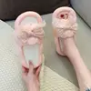 Sandalias de Deslizamiento Trendy tipo Nube Mariposa con Liberación Rápida en Stock para Mujer, Estilo Hada Lindo y Dulce para Aumentar la Altura
