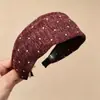Diadema de Copa Alta y Ala Ancha para Mujer 2026 Nuevo Estilo Hace que la Cara Parezca Más Pequeña No Aprieta la Cabeza Diadema Otoño Invierno Lavado de Cara Presionar el Cabello Pinza para el Cabello Accesorios para el Cabello