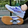 Novos Tênis Coloridos Revers para Badminton, Tênis de Badminton com Amortecimento Potente, Tênis de Treino, Tênis Esportivo para Estudantes com Absorção de Choque Venda por Atacado