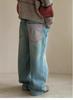 Pantalones de Forro Polar para Niñas Otoño e Invierno 2026 Nuevo Estilo Sueltos Casuales Rectos para Niños Jeans de Forro Polar de Invierno