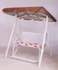 Columpio Doble para Patio Silla Mecedora de Hierro Forjado para el Hogar Silla de Ocio para Balcón Silla Mecedora Europea Columpio Infantil para Interiores