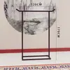 Soporte de Exhibición Hanfu de Moda, Nuevo Estante de Estilo Chino, Soporte de Exhibición Xiuhe de Arte de Hierro Estilo Antiguo, Estante de Estilo Vintage, Soporte para Vestido de Novia y Qipao