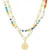 Pulsera de Perla y Cristal con Diseño de Margarita Francesa para Mujer Joyería de Mano Elegante y Exquisita