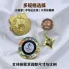 Placas Metálicas Personalizadas para Perfumes, Fundición a Presión de Aleación de Zinc, Logo Pintado, Placas Decorativas de Marca Vintage, Pedido Mínimo en Lotes Pequeños