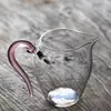 Taza de la Justicia vidrio grueso resistente al calor transparente filtro de té juego de té kung fu garbanzo Mar de Té té accesorios de té accesorios para ceremonia del té