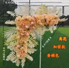 Flores Grandes de Chão para Casamento Flores de Seda Flores Decorativas Flores para Palco T Corredor Flores Penduradas Flores de Casamento Fundo de Flores