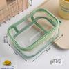 Bolsa Grande para Bebé, Material de PVC Grueso Transparente Impermeable y a Prueba de Polvo, Bolsa Portátil de Viaje para Maquillaje y Cosméticos