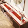 Nuevo tapete para mesa de mueble de TV estilo chino 2025 nueva mantelería impermeable, se puede cortar para adaptar a zapatero y encimera de aparador