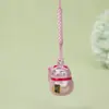 Corrente para Celular Gato da Sorte Fofo de Sinfonia Sino de Órgão de Água Pingente Gato da Sorte Acenando Mãos Gato da Sorte DIY Produtos Semi-Acabados Atacado