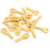 Colgante de Llave de Aleación Accesorios para Joyería DIY Colgante para Collar Pulsera 19X7Mm 0.7g