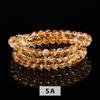 Jingdong joyería 7A cristal de torre amarillo natural pulsera multicírculo cristal amarillo visión verano alta sensación joyería multicírculo venta al por mayor