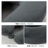 Partículas de espuma de color sólido Almohada en forma de U almohada de viaje protección del cuello almohada en forma de U relleno EPS almohada para avión impresión digital siesta