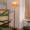 Lámpara de Pie Americana Antigua Media para Sala de Estar Lámpara de Atmósfera Atardecer Lámpara de Noche para Dormitorio de Diseño Retro Lámpara de Mesa Vertical para Lado de Sofá