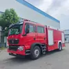 Camión de bomberos de espuma, vehículo de rescate de bomberos, Camión de bomberos Howo, camión de bomberos, vehículo forestal de extinción de incendios con tracción en las cuatro ruedas