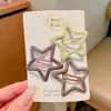 Pinzas de Colores Ovaladas para el Cabello de Niñas, Pinzas BB para Flequillo y Cabello Fino, Pinzas para el Pelo de Bebé Lindas de Cuadros de Gota de Agua