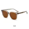 Gafas de Sol Cuadradas con Protección UV para Uso en Exteriores, Gafas de Sol Polarizadas con Lentes Planas Tr, Envío Transfronterizo