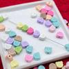 Macarrón Horneado Color Cabeza de Oso Cuentas DIY Niña Corazón Cuerda para Teléfono Móvil Pulsera Cuentas Aleación Cuentas Accesorios de Joyería