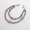 Cadena de Cintura Transfronteriza con Seis Filas de Arcilla de Alta Calidad Incrustada con Diamantes, Cadena para Pantalones de Bola de Diamantes Cielo Estrellado, Cadena Corporal, Joyería Hecha a Mano para Hombres y Mujeres