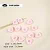 Cuentas de Corazón de Manzana Bolso de Cuentas Colgante Hecho a Mano DIY Pulsera Hecha a Mano Collar Pendientes Accesorios de Joyería