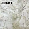 Venta Directa de Fábrica de Tela de Gasa con Malla de Flor de Rosa, Tela de Flor Enrollada Tridimensional, Ropa Fina para Mujer, Vestidos de Boda, Faldas, Tela para Blusas