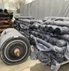 Spot atacado poliéster liso cinza seda 210D15*19 entretela para bagagem tecido para carrinho de bebê tecido para animais de estimação toalha de mesa