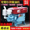 Motor Diésel Monocilíndrico Changzhou al por mayor 4-32 Caballos de Fuerza Refrigerado por Agua Pequeño Manivela Manual Arranque Eléctrico Marino Agrícola Individual