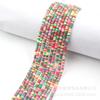 Pieza de cerámica suave al por mayor color mixto pieza de tubo con cuentas de cerámica suave 4mm cuentas de arcilla cuentas sueltas collar diy cadena para teléfono móvil material para accesorios