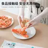 Guantes de Nitrilo Tareas Domésticas Limpieza Desechables Extendido Lavado de Platos Látex Nitrilo Cómodo Hogar Cocina Impermeable