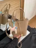 Bolsa de Cesta de Verduras de Gama Alta para Mujer 2026 Nuevo Estilo Versátil Bolso Cruzado de Moda Casual Gran Capacidad Bolso de Hombro Tendencia