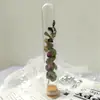 Decoraciones Rama Única Embalaje de Cartón Lujo Ligero Nórdico Tubo de Ensayo de Flor Seca Interior Hecho a Mano Adornos Decoraciones Regalo