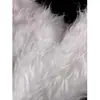 Pelaje lavable que repele el agua pelaje alfombrilla decorativa tela fondo de tela tela de pelo largo lana de playa rollo muñeca juguete de bricolaje materiales de accesorios