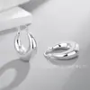 Colección de Pendientes Redondos Exagerados en Forma de C Transfronterizos para Mujer, Pendientes Geométricos con Giro, Aros Grandes de Cobre Tubular, Aros para Oreja Florales Tallados Hechos a Mano