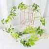 Guirnalda de Flores de Glicinia Artificial, Planta Artificial para Decorar Flores Falsas, Cubierta para Tubería de Aire Acondicionado, Flores Colgantes Enredaderas para Decoración de Techo