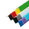 Cantoneiras autoadesivas antiderrapantes em PVC em forma de L para degraus de jardim de infância, tiras antiderrapantes de degrau em ângulo reto multicoloridas, novo modelo