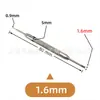 Herramienta de reparación de relojes, herramienta de instalación y desmontaje de correas de reloj, herramienta de reemplazo de correa de reloj, juego de orejeras de doble cabeza, extracción de horquillas de oreja