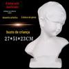 Estátua de gesso peito infantil retrato gesso auxiliares de ensino jovem estátua de gesso material de arte esboço esboço auxiliares de ensino atacado