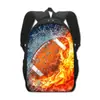 Mochila de Comercio Exterior de Amazon, Bolso Escolar Estudiantil con Temática de Béisbol, Gran Capacidad, Resistente al Agua, Bolso Casual de Viaje, Bolso para Computadora