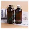 Botella con tapa de rosca 500ml botella marrón con tapa de rosca botella de champú botella de medicamento líquido negro botella dispensadora de gel antibacterial botella de aceite esencial