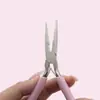 Herramientas Multifuncionales Hechas a Mano de 5 Pulgadas para Joyería Pinzas de Punta Fina Pinzas para Hebillas Herramientas para Dar Forma a la Joyería