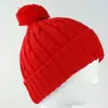Versión coreana del nuevo gorro de bola de invierno gorro de lana gorro de punto gorro trenzado trenzado gorro al por mayor Tarjeta Coska