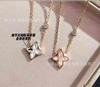 Pulseira Diamante Losango Trevo de Quatro Folhas Cinco Flores Madrepérola Branca Concha Rosa Venda Direta da Fábrica Dropshipping