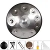Tambor de Mão Tambor de Mão Handpan Tambor Etéreo Venda Quente Transfronteiriça 9/10/12 Tons Hand Disc Instrumento Musical Profissional Hand Disc