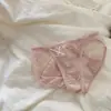 Estilo Francés Estilo Puro Deseo Hueco Sexy Lazo Niña Verano Delgado Antibacteriano Cómodo Transpirable Cintura Baja Calzones