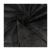 Tela de terciopelo ultra suave de cristal negro, alta durabilidad, no se decolora fácilmente, tela de felpa de pelo corto engrosada para manualidades DIY de juguetes