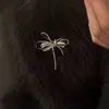Lujo Ligero, Personalizado, Broche de Mariposa Resistente Totalmente Incrustado de Diamantes, Moda de Alta Gama, Retro, Exquisito y de Alta Gama, Broche Versátil